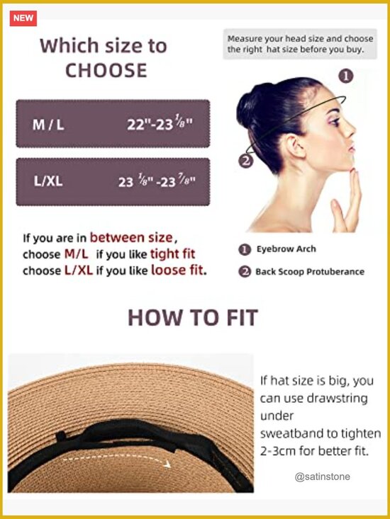 Wide Brim Straw Panama Fedora Sun Hat UPF 80 Protection main image 5